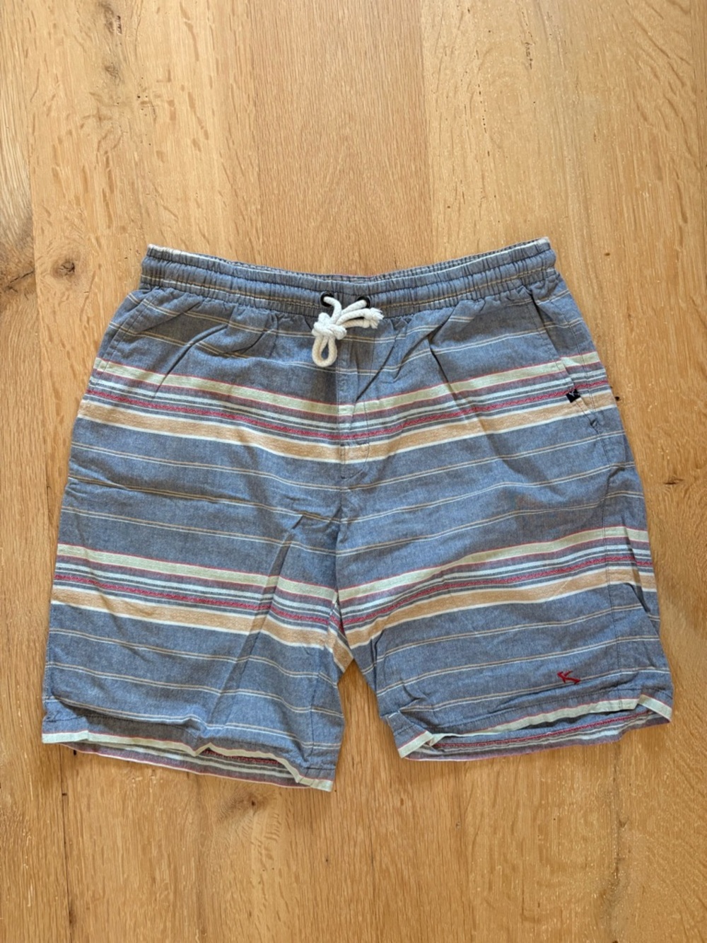 Men's Blue Striped shorts from Lost surf brand